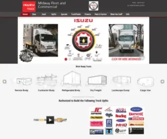 Midwaycommercial.com(The Official Midway Commercial website. Our Phoenix Truck Team) Screenshot