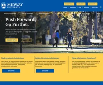 Midway.edu(Midway College) Screenshot