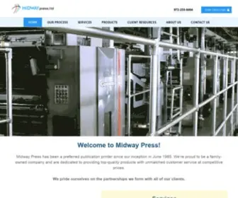 Midwaypress.com(Midway Press) Screenshot