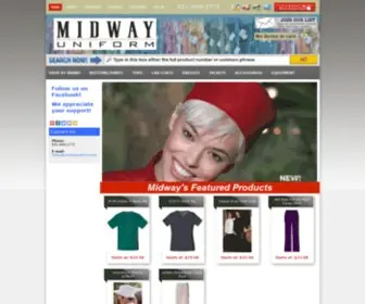 Midwayuniform.com(Midway Uniform) Screenshot