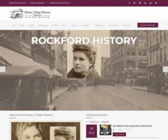 Midwayvillage.com(Explore Rockford History at Midway Village Museum in Rockford IL) Screenshot