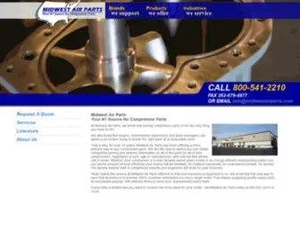 Midwestairparts.com(Midwest Air Parts) Screenshot