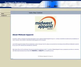 Midwestapparelgroup.com(midwestapparelgroup) Screenshot