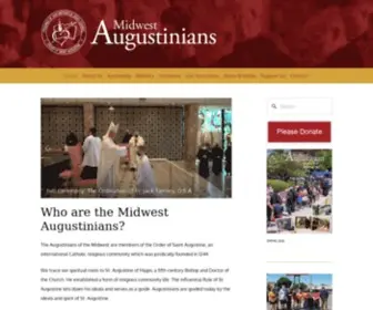 Midwestaugustinians.org(Midwest Augustinians) Screenshot