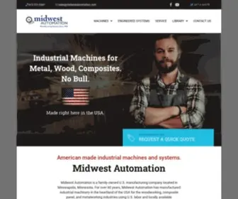 Midwestautomation.com(Midwest Group One) Screenshot