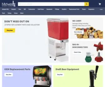 Midwestbev.com(Midwest Beverage Equipment) Screenshot