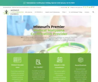 Midwestcannabinoidclinics.com(Midwest Cannabinoid Clinic) Screenshot