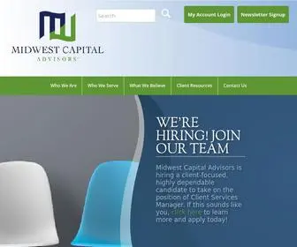 Midwestcap.com(Midwest Capital Advisors) Screenshot