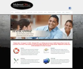 MidwestcPa.com(Midwest CPA) Screenshot