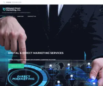 Midwestdm.com(Midwest Direct Marketing) Screenshot