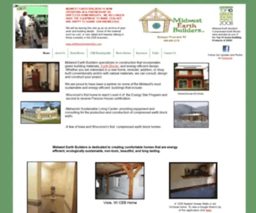 Midwestearthbuilders.com(Midwest Earth Builders) Screenshot