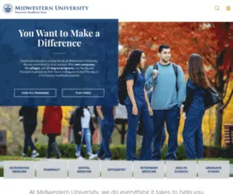 Midwestern.edu(Midwestern University) Screenshot