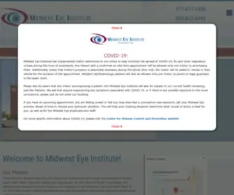 Midwesteye.com(Ophthalmologist Indianapolis) Screenshot