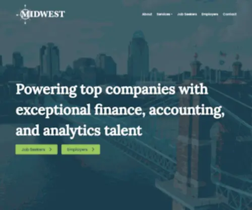 Midwestfinancialstaffing.com(Midwest Financial Staffing & Executive Search) Screenshot