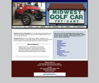 Midwestgolfcar.com(About Us Midwest Golf Car) Screenshot