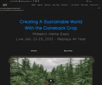 Midwestihempexpo.com(Midwest IHemp Expo) Screenshot