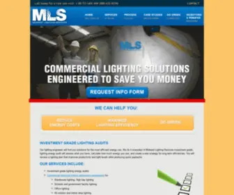 Midwestlightingservices.com(Commercial lighting energy solutions serving Chicago) Screenshot