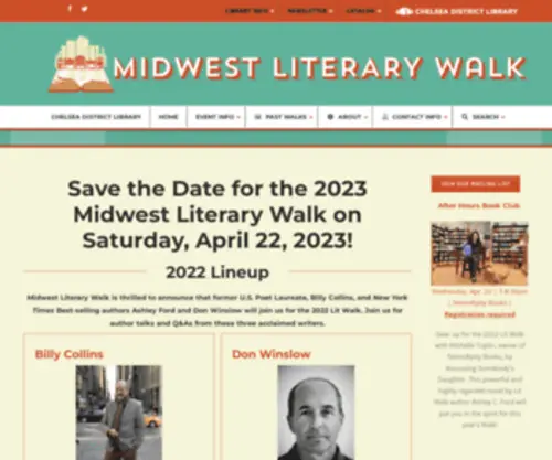 Midwestliterarywalk.org(Midwest Literary Walk) Screenshot