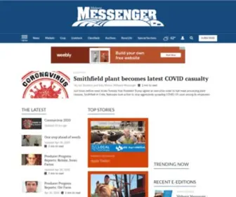 Midwestmessenger.com(Midwest Messenger) Screenshot