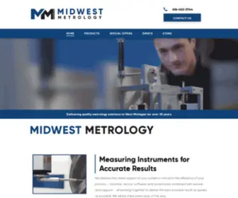 Midwestmetrology.com(Measuring Instruments) Screenshot