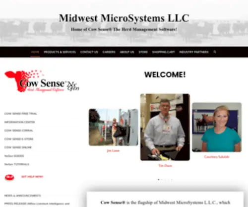 Midwestmicro.com(Cow Sense) Screenshot