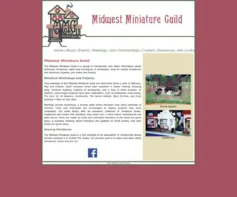 Midwestminiatureguild.org(The Midwest Miniature Guild) Screenshot