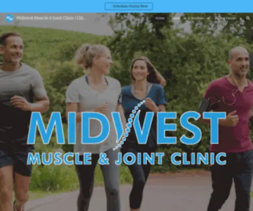 Midwestmjc.com(Midwest Muscle & Joint Clinic) Screenshot