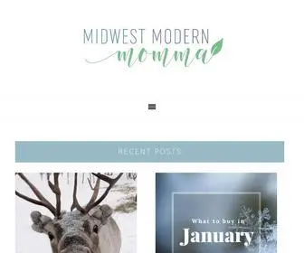 Midwestmodernmomma.com(Midwest Modern Momma) Screenshot
