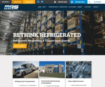 Midwestrefrigerated.com(Midwest Refrigerated Services) Screenshot