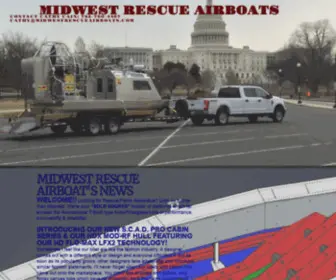 Midwestrescueairboats.com(Midwest Rescue Airboats) Screenshot