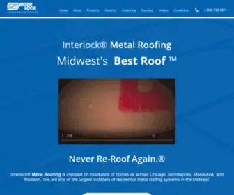 Midwestsbestroof.com(Interlock®) Screenshot