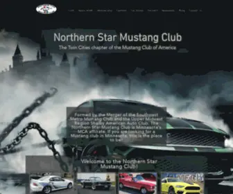 Midwestshelbyclub.com(Northern Star Mustang Club) Screenshot