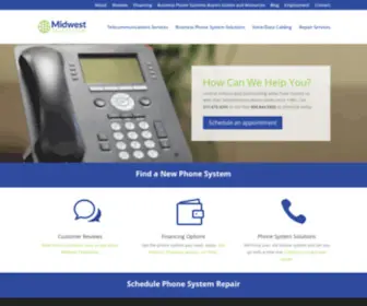 Midwesttelephone.com(Midwest Telephones) Screenshot