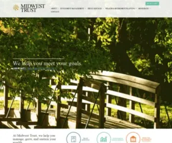 Midwesttrust.com(We are midwest trust) Screenshot