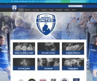 Midwestunitedfc.com(Midwest United FC) Screenshot