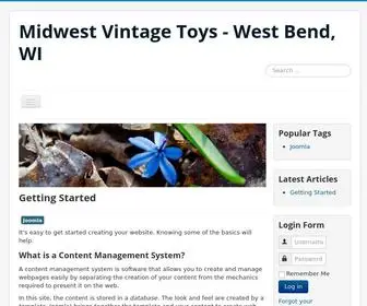 Midwestvintagetoys.com(Online Vintage Cars) Screenshot