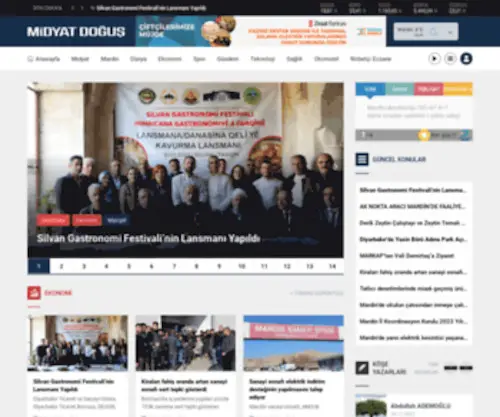 Midyatdogus.com(Midyat Doğuş Gazetesi) Screenshot