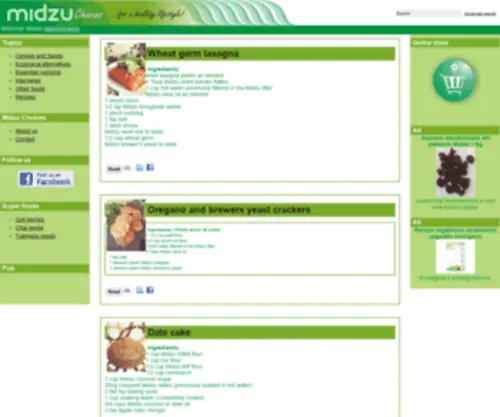 Midzuchoices.com(Midzu choices) Screenshot