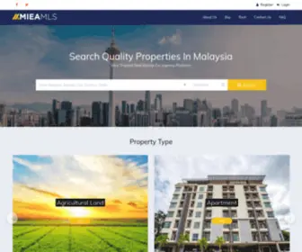 Mieamls.com(MIEA MLS) Screenshot