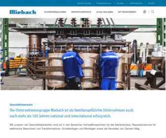 Miebach.de(Miebach) Screenshot