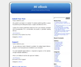 Miebook.com(MiEbook) Screenshot