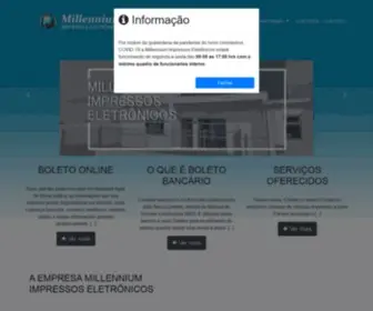 Mie.com.br(Como incluir um boleto bancario na sua pagina de comercio eletronico) Screenshot