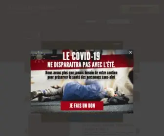 Miedepain.asso.fr(La Mie de Pain) Screenshot