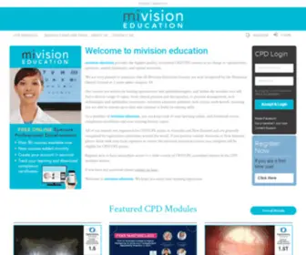 Mieducation.com(Mivision education) Screenshot
