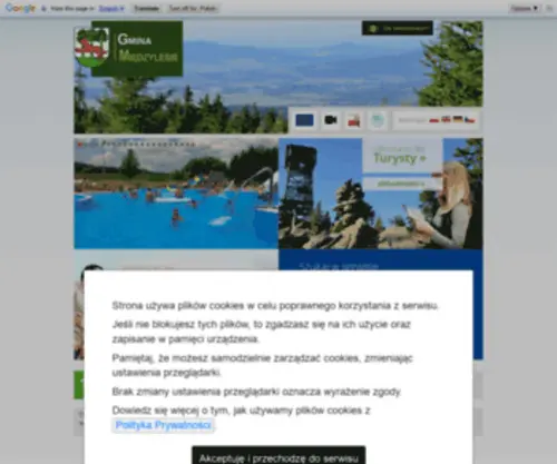 Miedzylesie.pl(Międzylesie) Screenshot