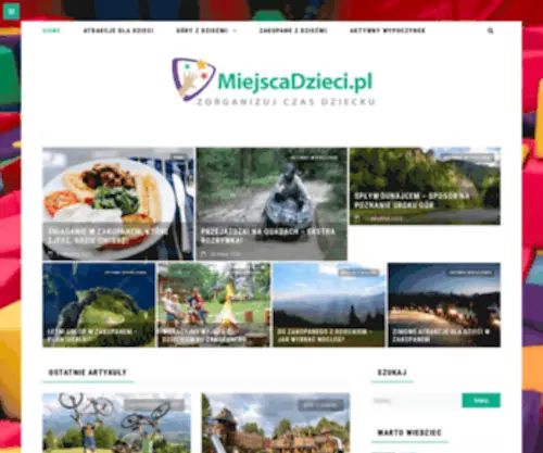 Miejscadzieci.pl(Miejsca Dzieci) Screenshot