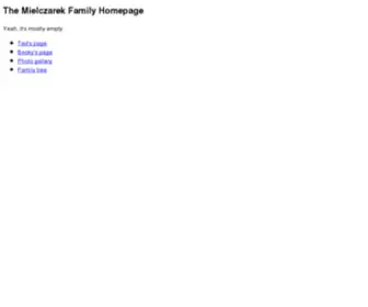Mielczarek.org(Mielczarek) Screenshot