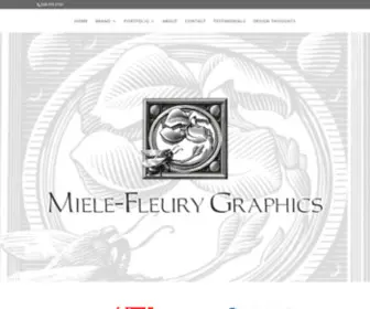 Miele-Fleury.com(Design for print) Screenshot
