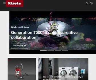 Miele.co.uk(Miele) Screenshot