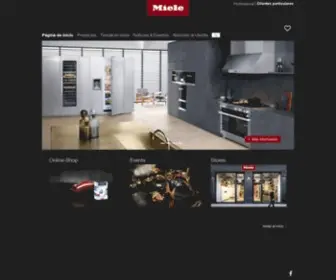 Miele.com.mx(Página) Screenshot